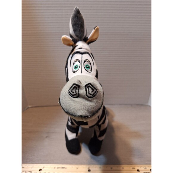 Madagascar 3 Dreamworks Marty Zebra Plush - Picture 1 of 6
